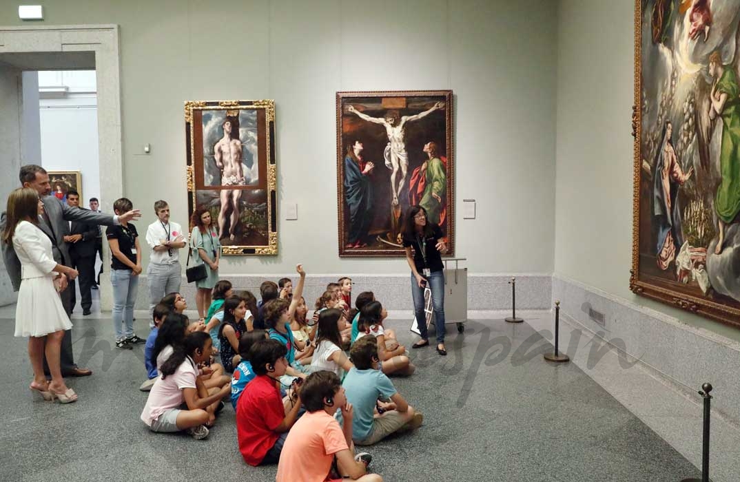 vLos Reyes en El Museo del Prado © Casa S.M. El Rey