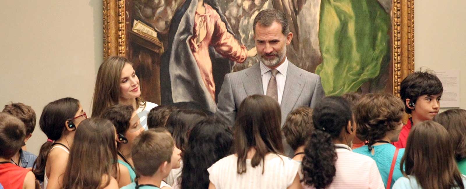 Los Reyes Felipe y Letizia celebran su tres años de reinado en El Prado