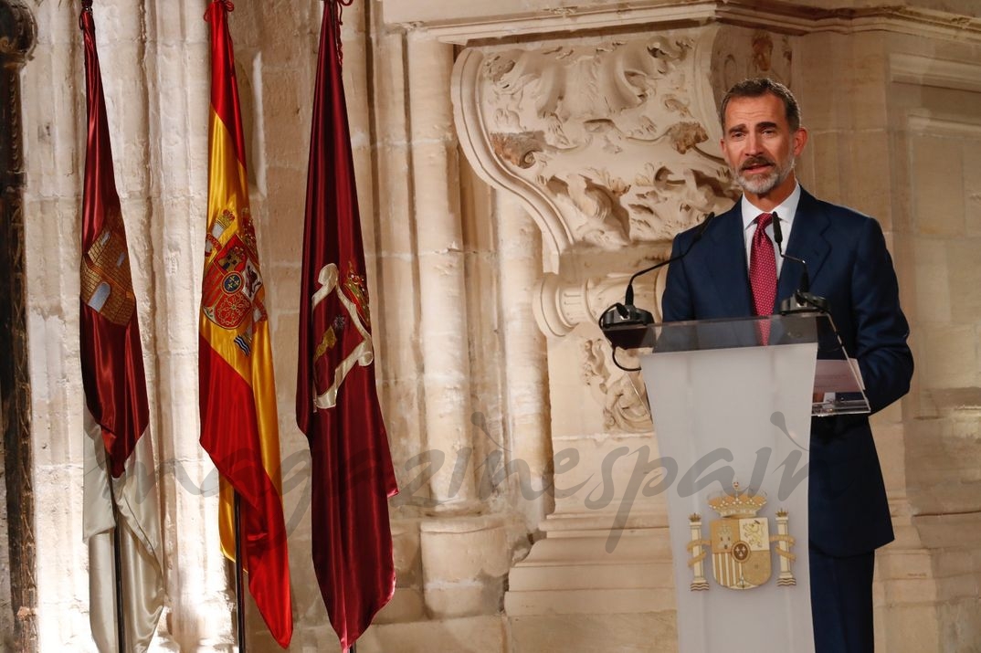 El Rey durante su intervención en la entrega de los Premios Nacionales de Cultura © Casa S.M. El Rey