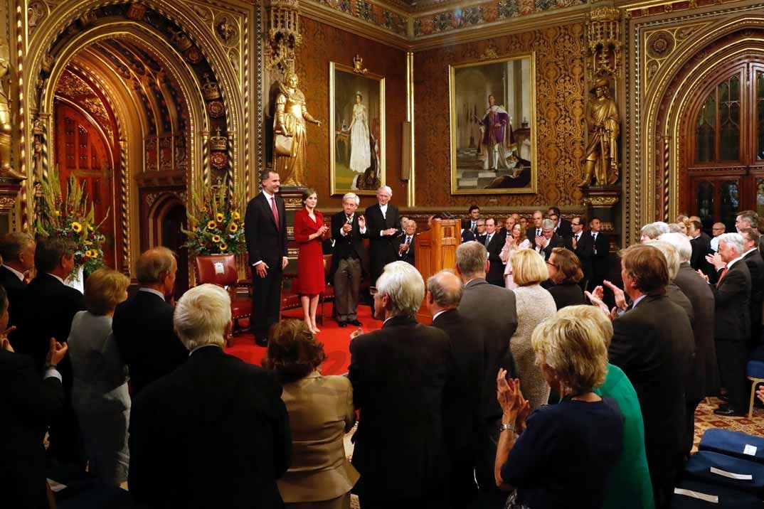 Los Reyes en el Parlamento Británico - Casa S.M. El Rey