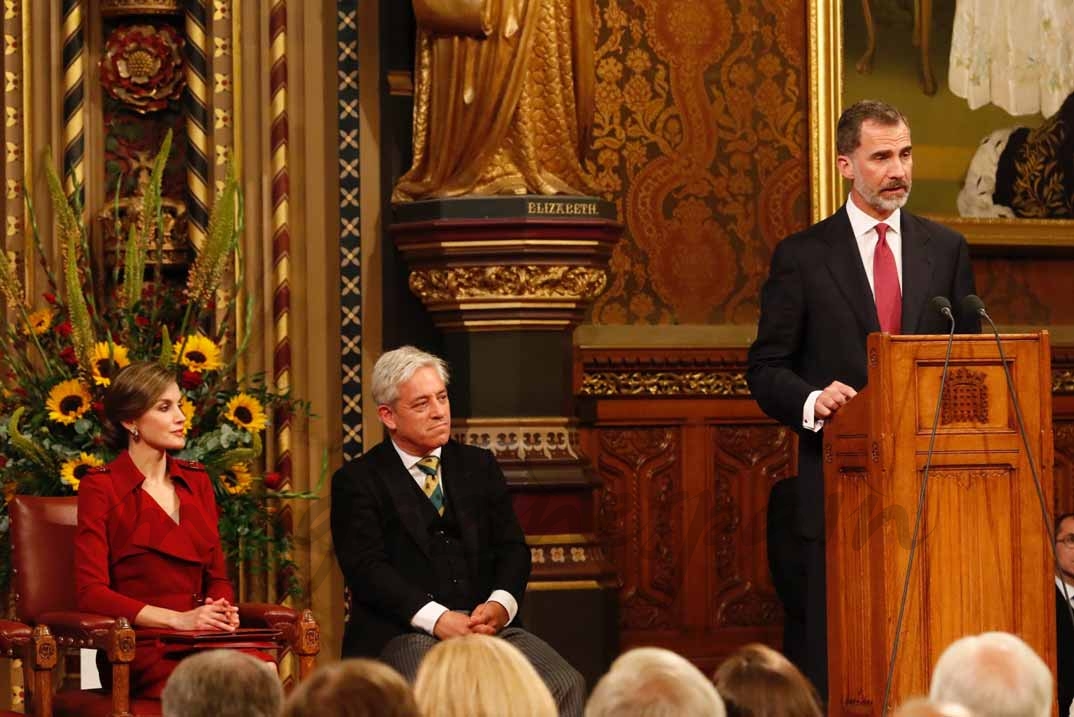 Los Reyes en el Parlamento Británico - Casa S.M. El Rey