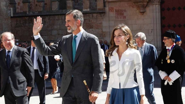 Los Reyes presiden la apertura del curso universitario