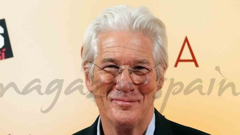 Richard Gere, feliz en España