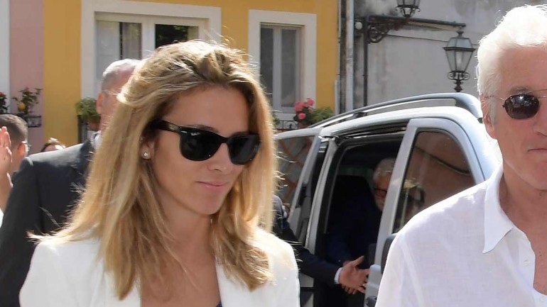 Richard Gere y Alejandra Silva, un año de amor