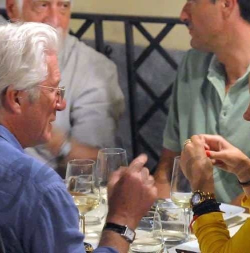 Richard Gere se reune en Madrid con Alejandra Silva