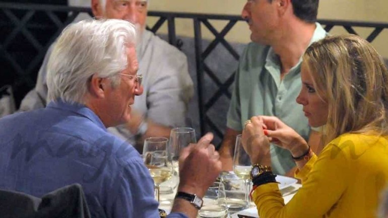 Richard Gere se reune en Madrid con Alejandra Silva