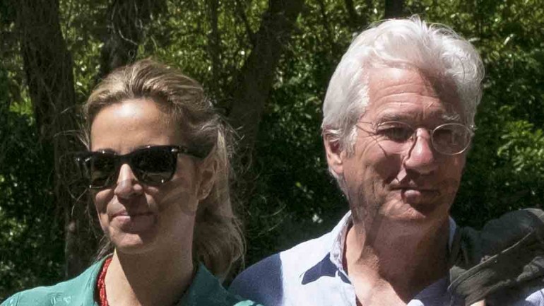 Richard Gere y Alejandra Silva solidarios con los niños enfermos de cáncer