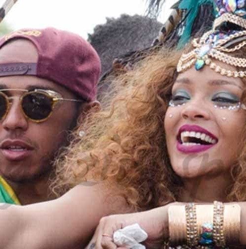 Rihanna y Lewis Hamilton, ¿pareja?