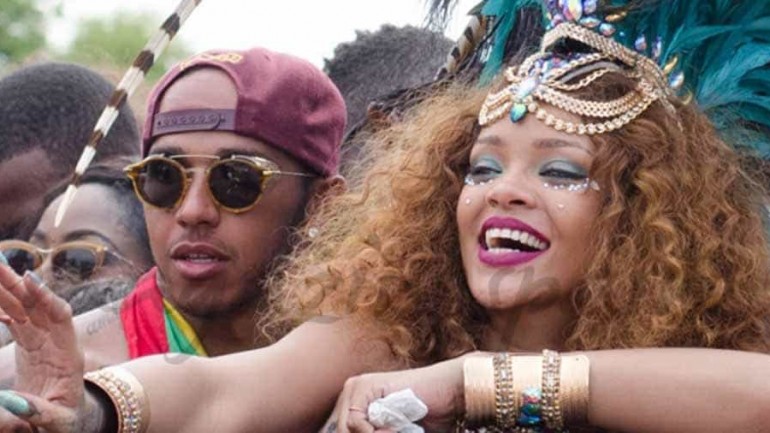 Rihanna y Lewis Hamilton, ¿pareja?