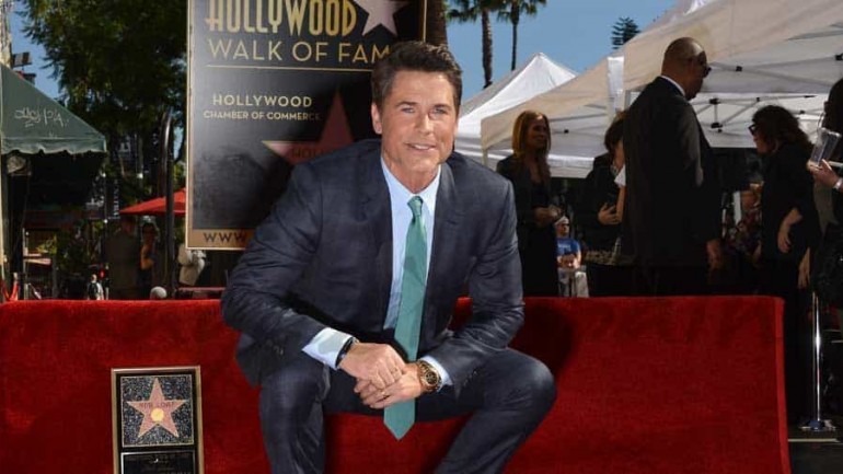 Rob Lowe ya tiene su «estrella» en el paseo de la Fama