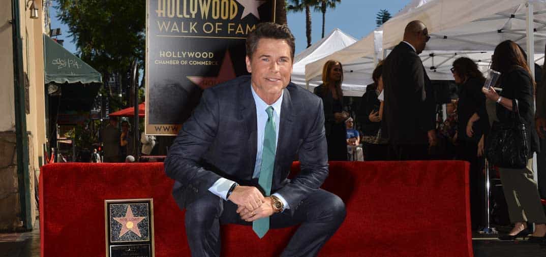 Rob Lowe ya tiene su “estrella” en el paseo de la Fama