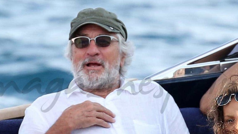 Robert de Niro celebra su 73 cumpleaños en el mar