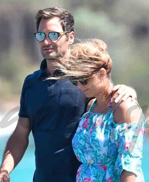 Roger Federer vacaciones familiares en Porto Cervo