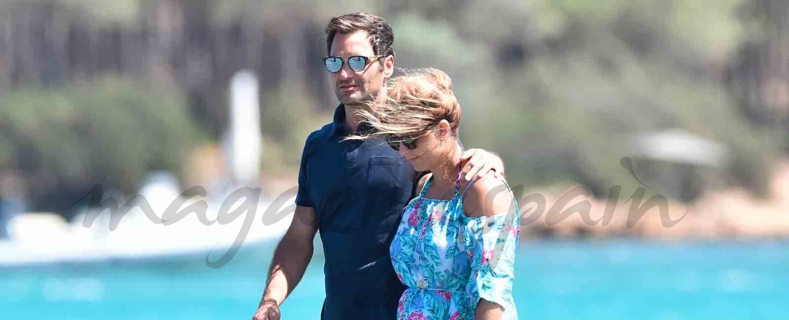 roger federer vacaciones en familia en sardinia