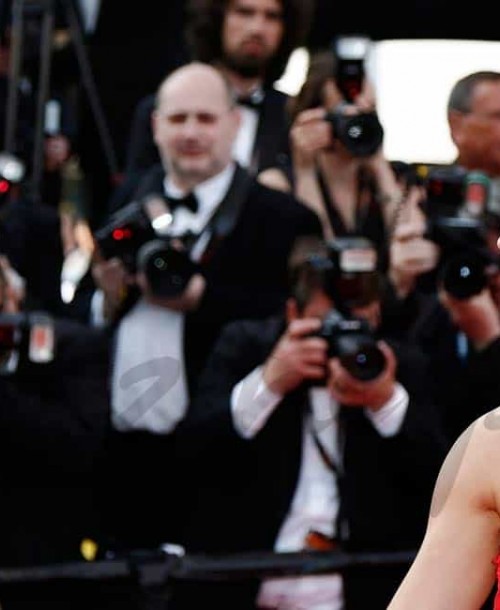 Cannes… Desfile de top models sobre la alfombra roja