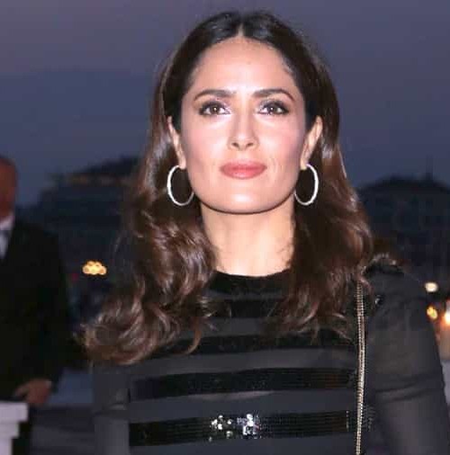 Salma Hayek, glamour en Venecia