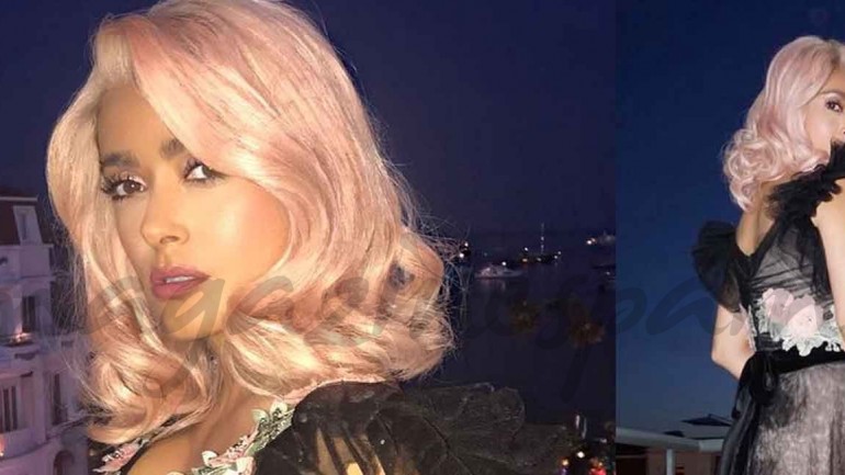 El nuevo look de Salma Hayek