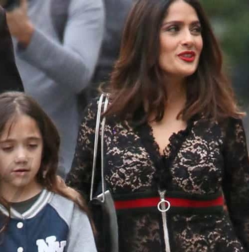 Salma Hayek presume de hija