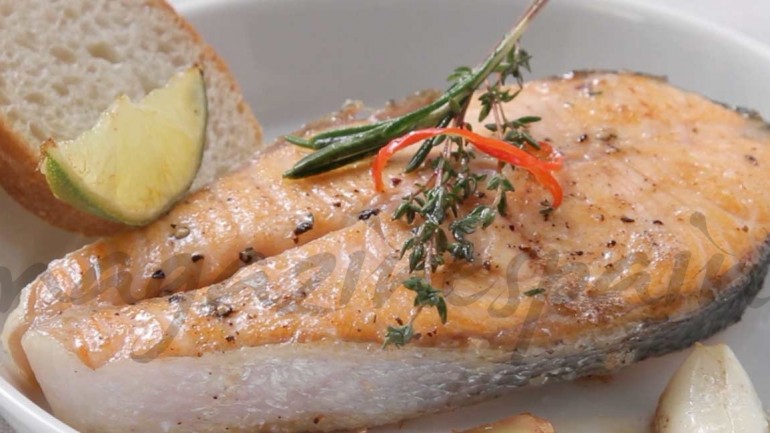 Salmón a las finas hierbas