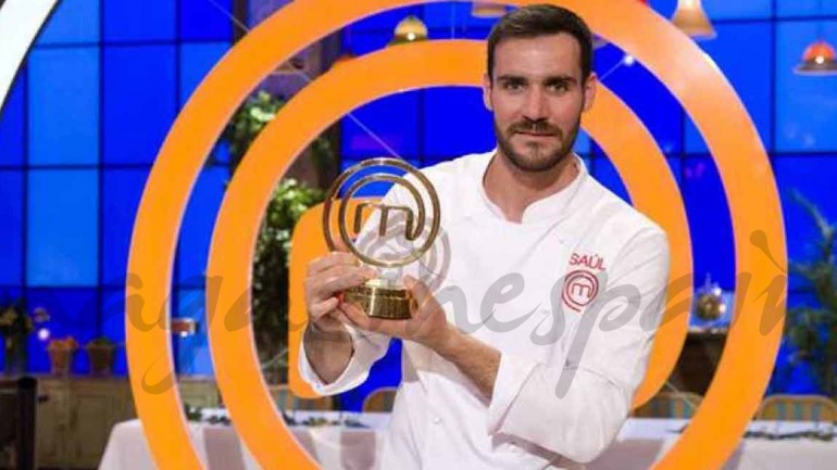 Saúl Craviotto, ganador de MasterChef Celebrity 2