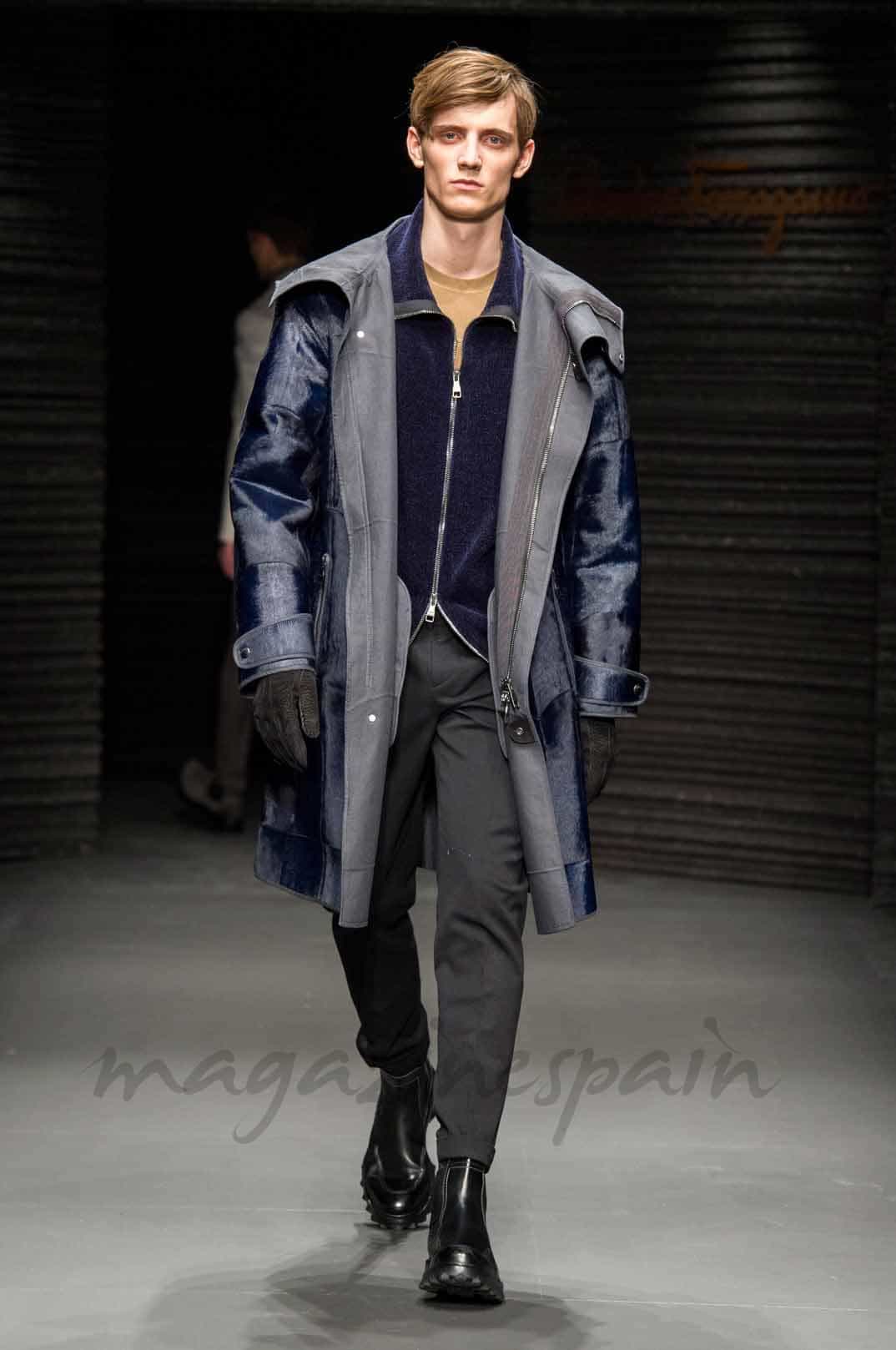 salvatore ferragamo milan fashion men otoño invierno 2017-2018