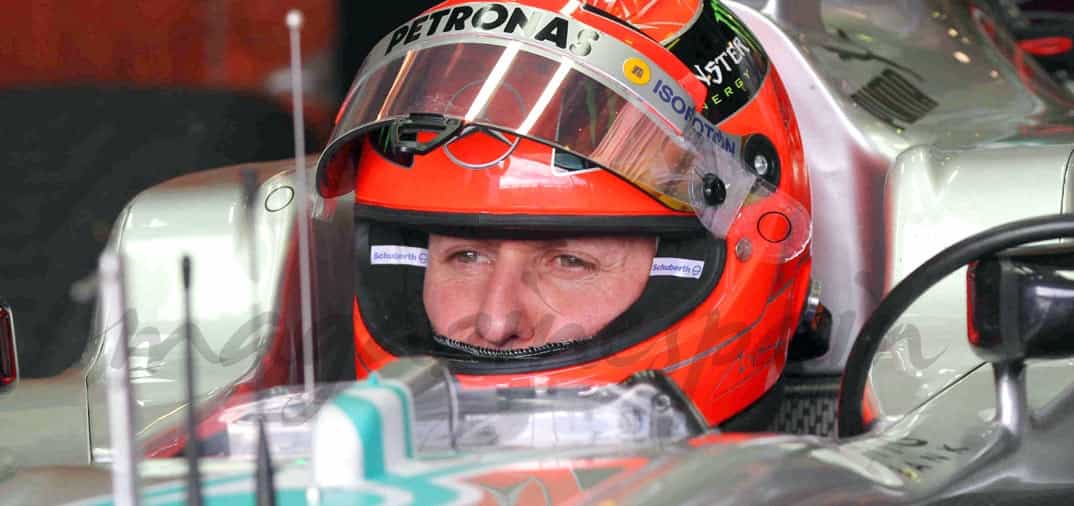 Schumacher ya está en casa