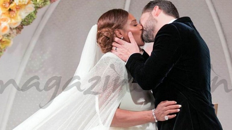 La romántica boda de Serena Williams