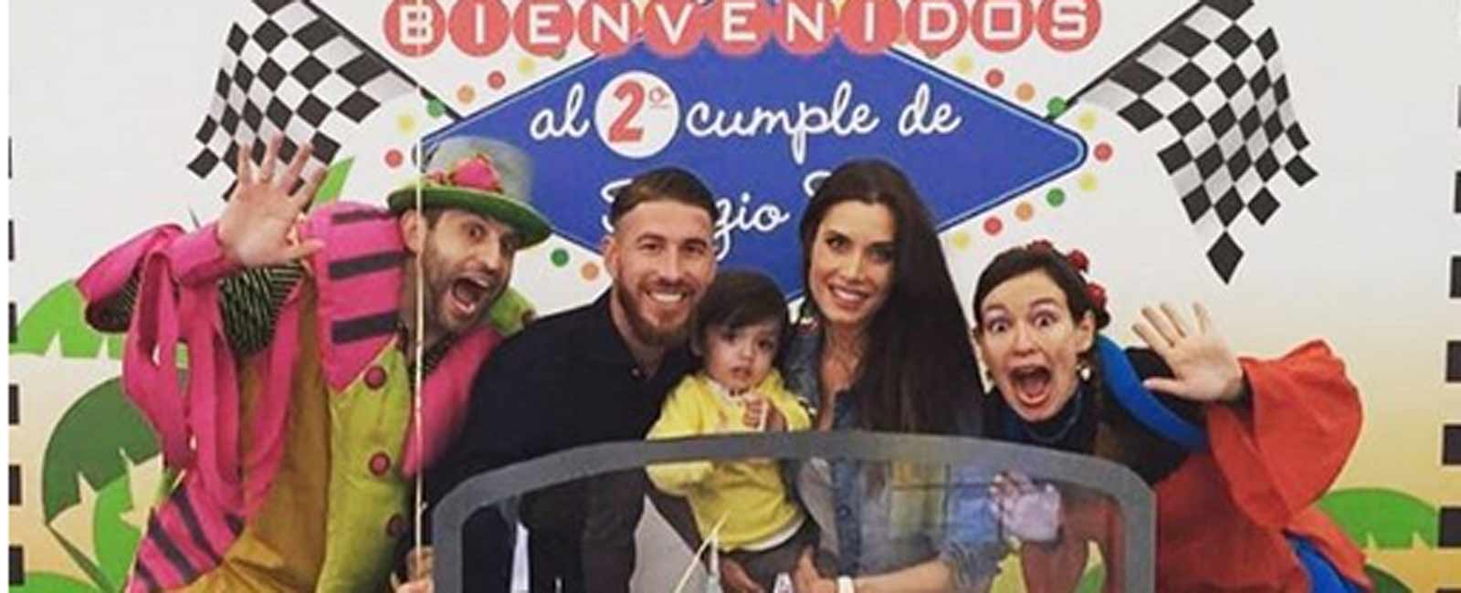 Sergio Ramos y Pilar Rubio celebran el cumpleaños de su hijo