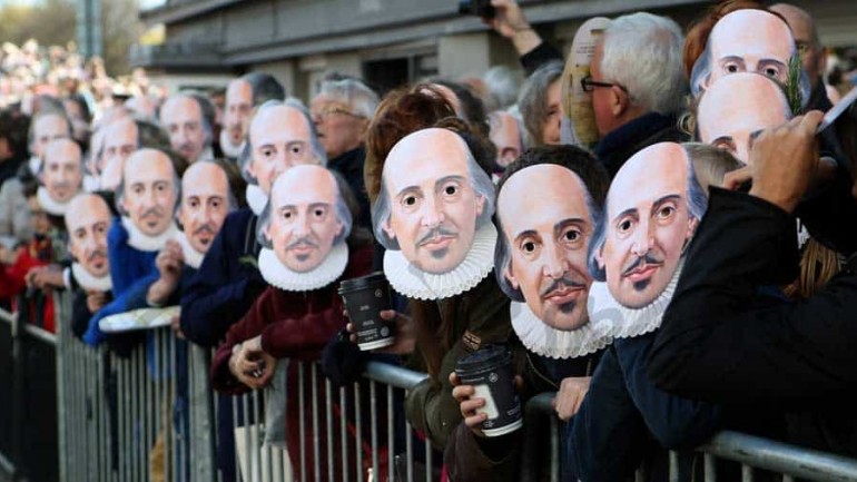 Reino Unido rinde tributo a Shakespeare