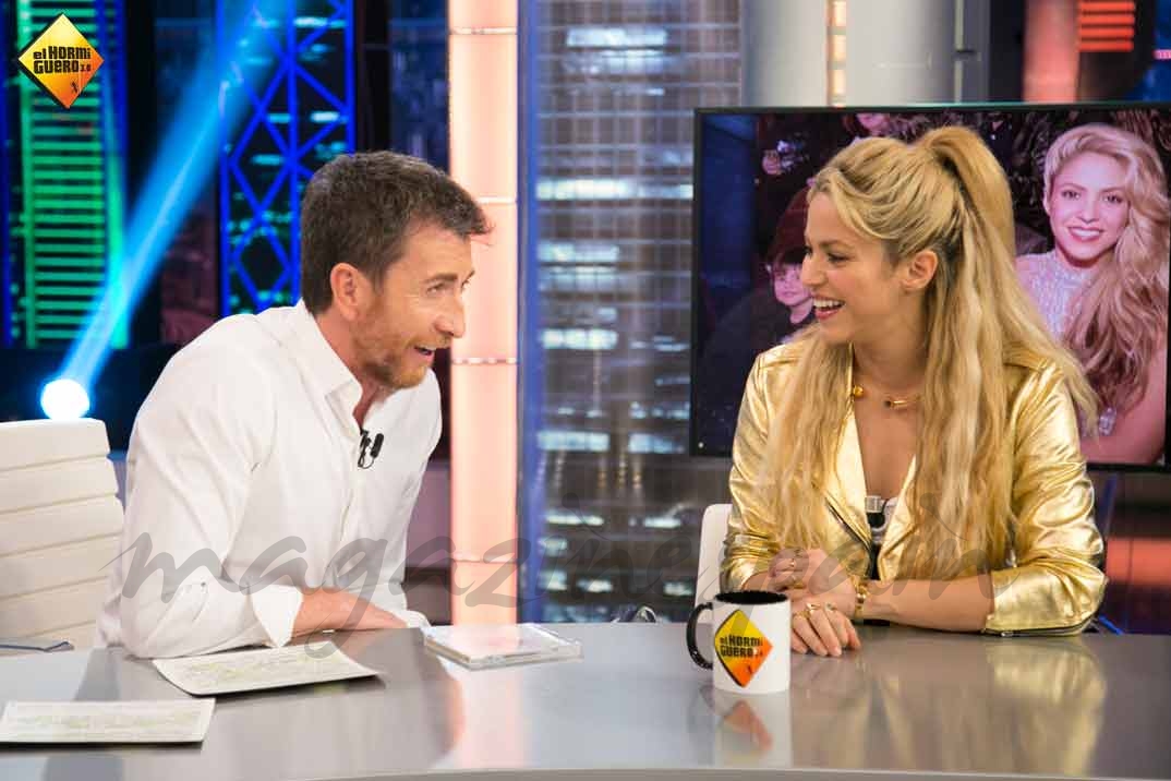 Pablo Motos y Shakira en "El Hormiguero" © Atresmedia