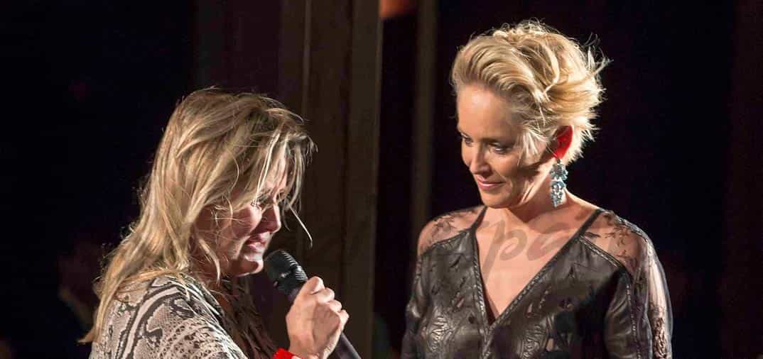 Sharon Stone cuida de su hermana