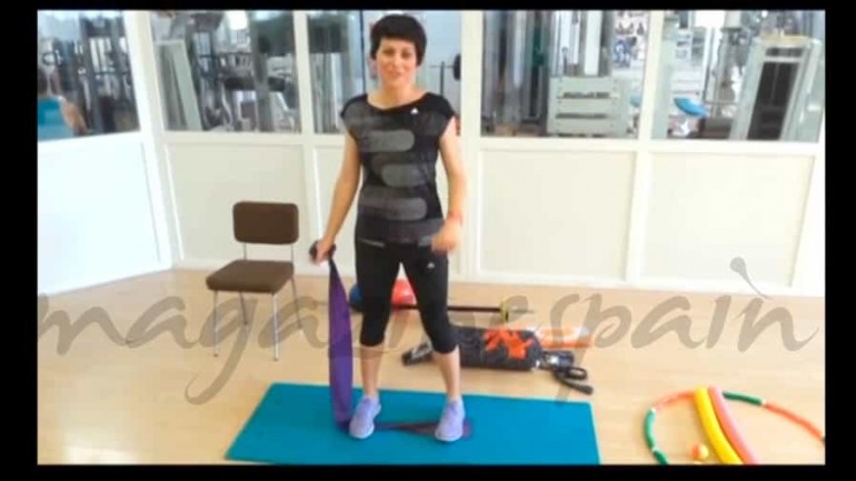 Gimnasia Restaurativa 16: Remo con gomas o pesas