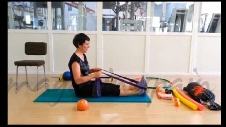 Gimnasia Restaurativa 18: Ejercicios con bandas elásticas para brazos