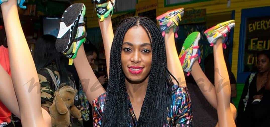 Solange Knowles lanza su segunda colección de deportivas.