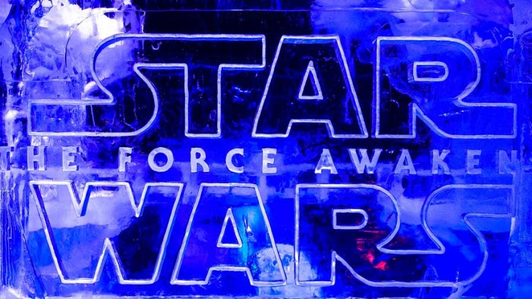 Star Wars, esculturas en el hielo