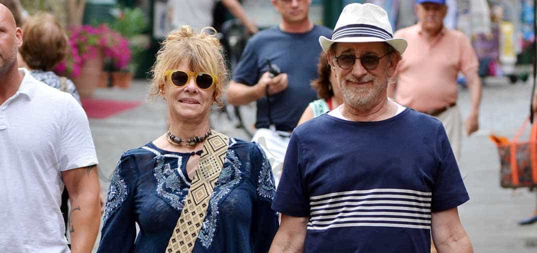Steven Spielberg vacaciones con su familia en Portofino