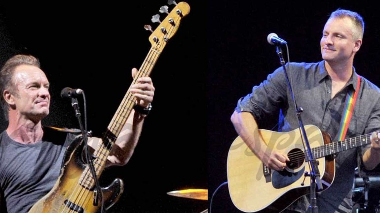 Sting y su hijo Joe Sumner, homenaje a Frank Sinatra en All’Assago Arena en Milán