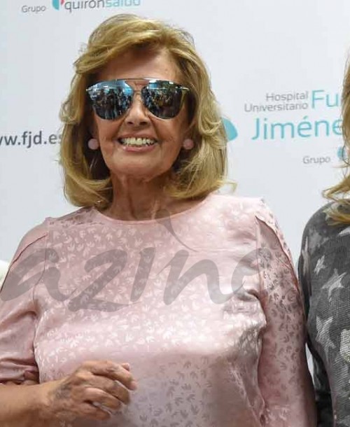 María Teresa recibe el alta hospitalaria