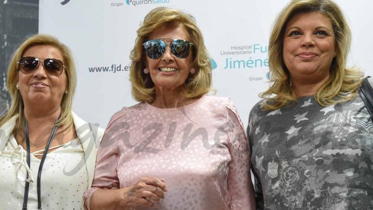 María Teresa recibe el alta hospitalaria