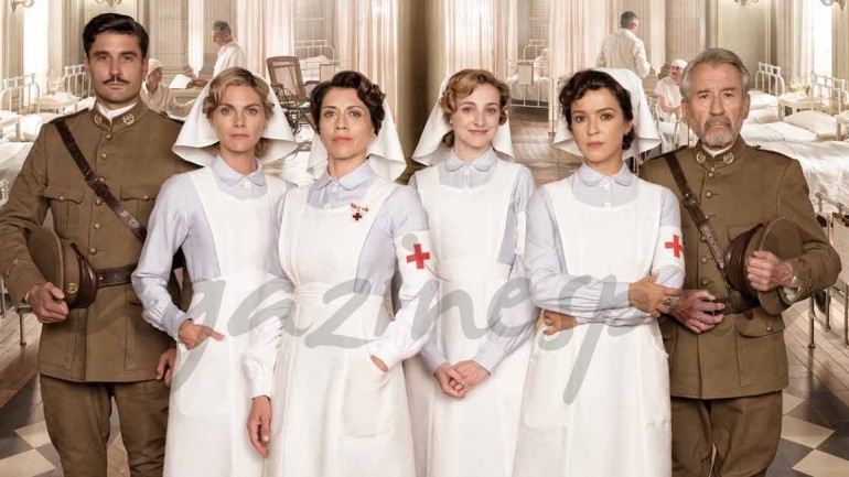 Estreno de «Tiempos de guerra», protagonizada por Amaia Salamanca, José Sacristán y Alicia Borrachero