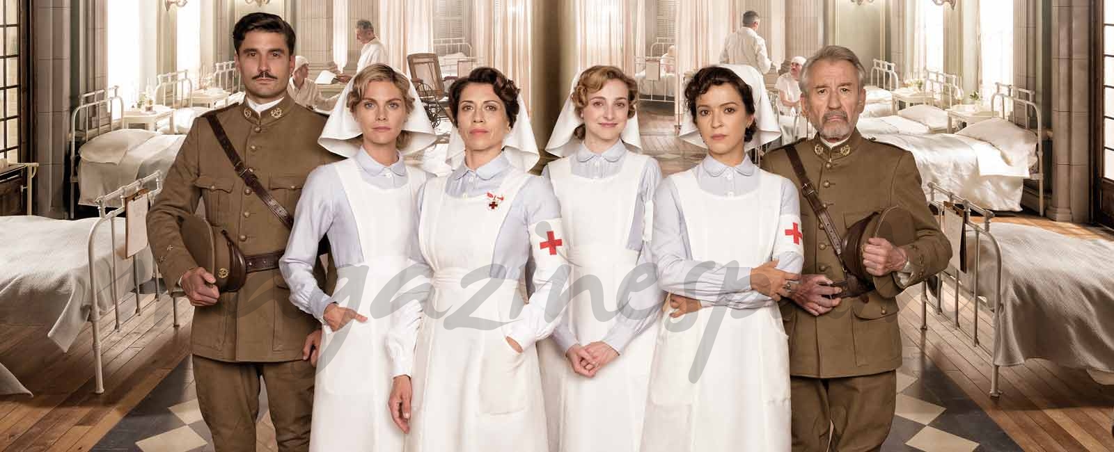 Estreno de «Tiempos de guerra», protagonizada por Amaia Salamanca, José Sacristán y Alicia Borrachero