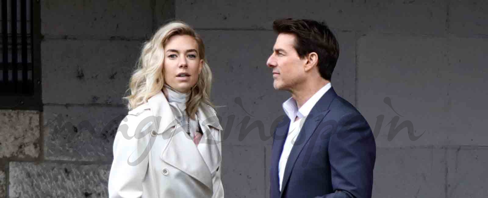 tom cruise y vanessa kirby primer beso