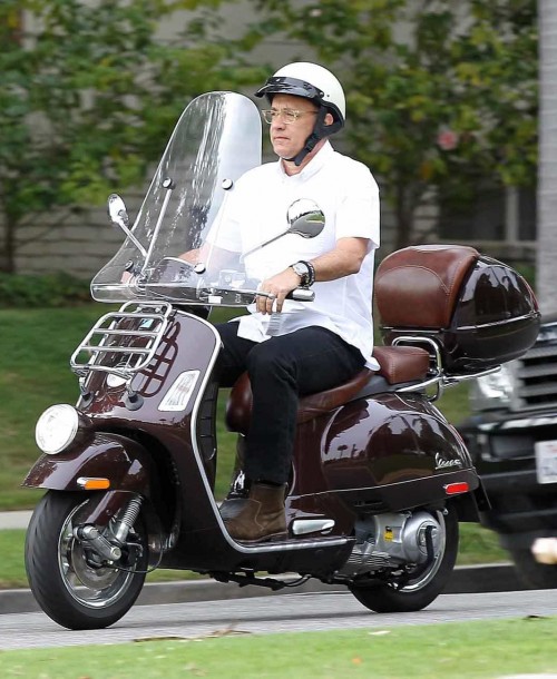 Tom Hanks y su familia, turistas en París