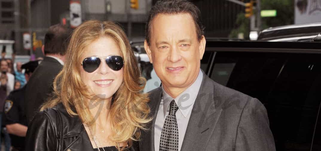 Tom Hanks y Rita Wilson recuperan la sonrisa