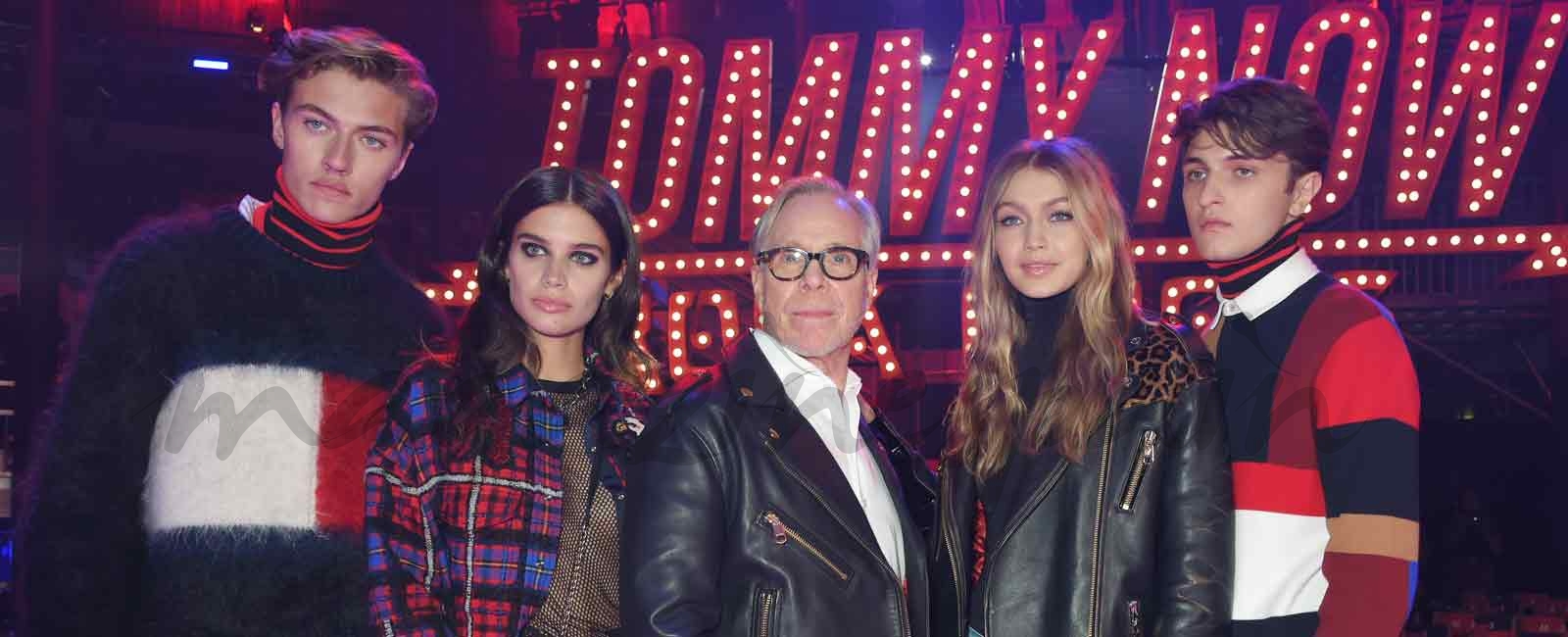 Los hermanos Hadid protagonistas del “circo” de Tommy Hilfiger