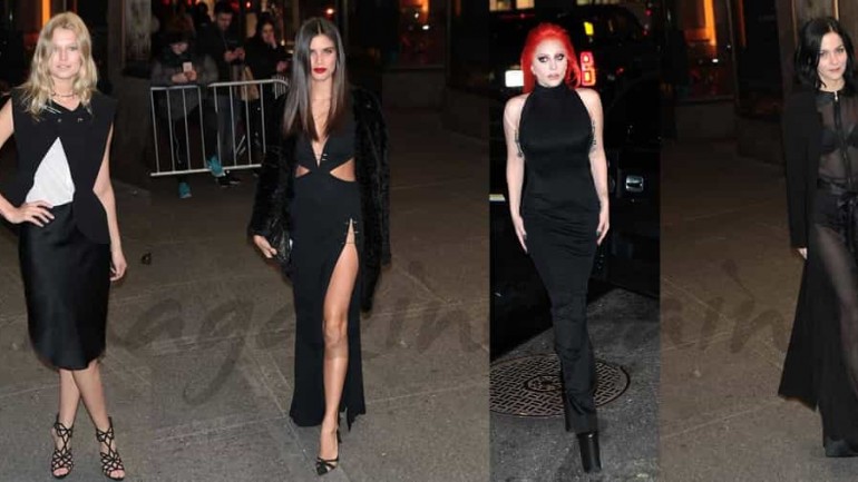 El color negro está de moda