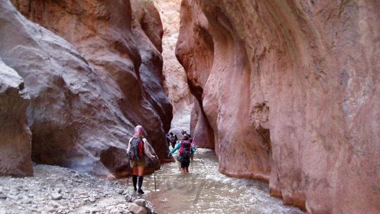 Trekking por el alto Atlas Central en Marruecos
