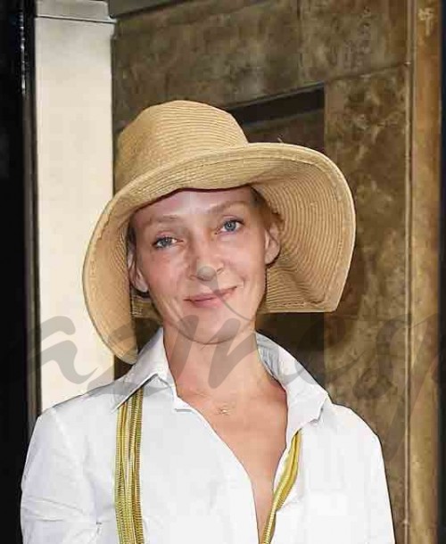 Uma Thurman turista en Londres