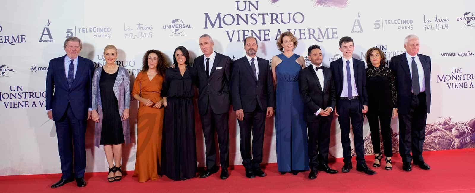 premiere en madrid de un monstruo viene a verme