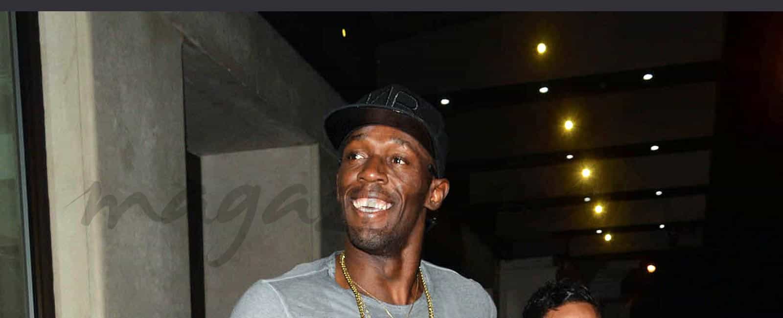 Usain Bolt se sigue divirtiendo en Londres